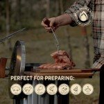 INGRILL 3-in-1 Stainless Steel Charcoal Smoker Grill