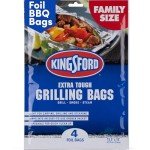 Kingsford Heavy Duty Aluminum Grill Bags - 4 Pack