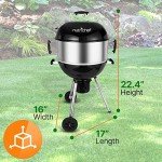 Portable Charcoal BBQ Grill for Outdoors and Camping