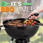Portable Charcoal BBQ Grill for Outdoors and Camping