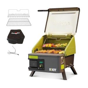 EXIT Fire'n'Go 20V Portable Pellet Grill & Smoker