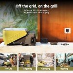EXIT Fire'n'Go 20V Portable Pellet Grill & Smoker