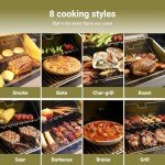 EXIT Fire'n'Go 20V Portable Pellet Grill & Smoker