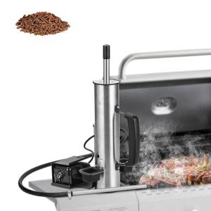 Cordless Electric Smoker with Air Pump and Smoke Tube