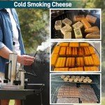 Cordless Electric Smoker with Air Pump and Smoke Tube