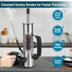 Cordless Electric Smoker with Air Pump and Smoke Tube