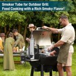 Cordless Electric Smoker with Air Pump and Smoke Tube