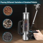 Cordless Electric Smoker with Air Pump and Smoke Tube