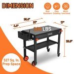 Portable Grill Table for Blackstone & Ninja Griddles