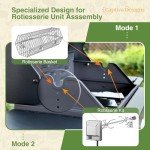 Captiva Designs 4-Burner Propane Gas BBQ Grill