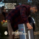 INGRILL 3-in-1 Portable Charcoal Grill & Smoker