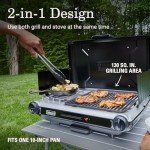 Coleman 2-in-1 Propane Grill and Stove