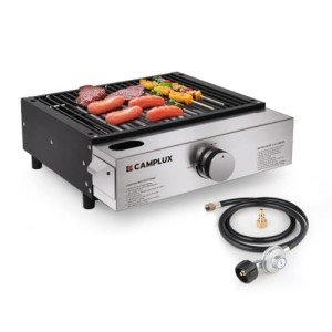 Camplux Portable 15,000 BTU Propane Griddle Grill