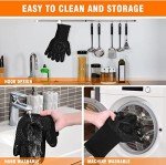 HAMITOR Heat Resistant BBQ Grill Gloves - 1472℉