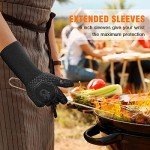 HAMITOR Heat Resistant BBQ Grill Gloves - 1472℉