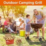 Natural Fire Starters for Grill & Campfire - 60 Pack