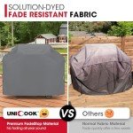 Unicook 60 Inch Waterproof BBQ Grill Cover