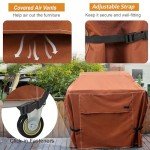 NettyPro 60-Inch BBQ Grill Cover - Heavy Duty
