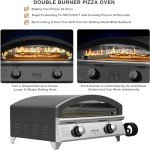 Mimiuo 25 Inch Portable Gas Pizza Oven