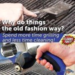 Cordless Electric BBQ Grill Brush with Steel Bristles
