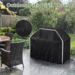 Heavy Duty 58" Waterproof BBQ Grill Cover