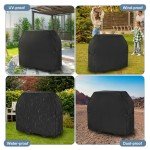 Heavy Duty 52" BBQ Grill Cover - Waterproof & UV Resistant