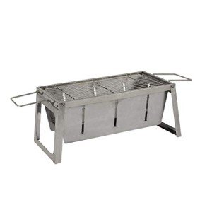 Fire Sense Stainless Steel Foldaway Charcoal Grill