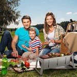 Fire Sense Stainless Steel Foldaway Charcoal Grill
