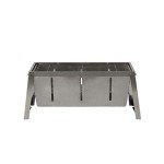 Fire Sense Stainless Steel Foldaway Charcoal Grill