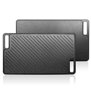16.5-Inch Reversible Cast Iron Griddle Pan