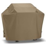 Heavy Duty 55 Inch BBQ Grill Cover - Taupe