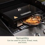 Cuisinart CPO-700 Pizza Oven Kit, Black & Aluminum