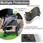 Heavy-Duty Waterproof Grill Cover for 40-Inch Grills