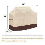 58-inch Waterproof BBQ Grill Cover - Heavy Duty