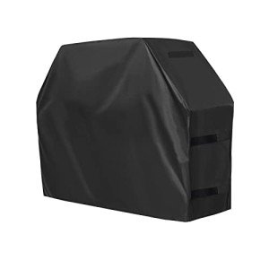 Heavy Duty Waterproof BBQ Grill Cover – Black