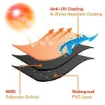 58-inch Waterproof BBQ Grill Cover - Heavy Duty