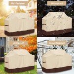58-inch Waterproof BBQ Grill Cover - Heavy Duty