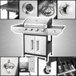 Kendane 4-Burner Propane Gas BBQ Grill