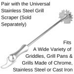 Sage Owl 21.5’’ Bristle-Free BBQ Grill Scraper