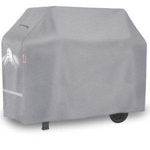 Heavy Duty 60-Inch BBQ Grill Cover - Gray