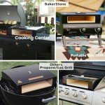 Portable Propane Gas Pizza Oven for Grills