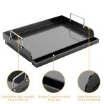 Utheer 17” Nonstick Griddle for Gas & Charcoal Grills