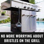 Grillaholics Bristle-Free BBQ Grill Brush with Scraper