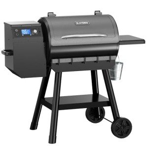 Blatomic LCD Wood Pellet Smoker Grill with Probe