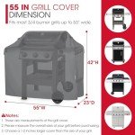 Unicook Heavy Duty Waterproof BBQ Grill Cover