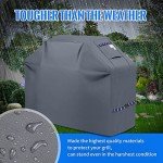 Heavy Duty Waterproof BBQ Grill Cover with Straps
