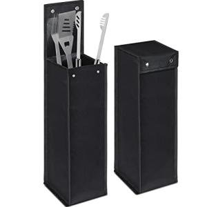 Foldable BBQ Utensil Storage Bag for Camping