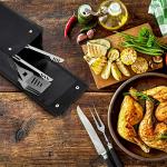 Foldable BBQ Utensil Storage Bag for Camping
