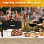 Heavy Duty 16 Inch BBQ Accessories Set