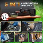 SIMPLETASTE Bristle-Free Grill Brush and Scraper